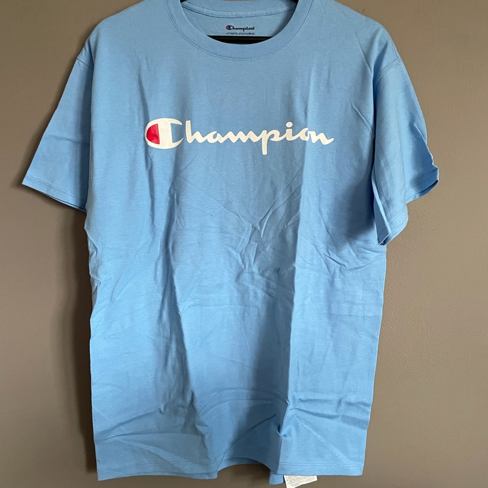 Blue Champion Graphic T-Shirt